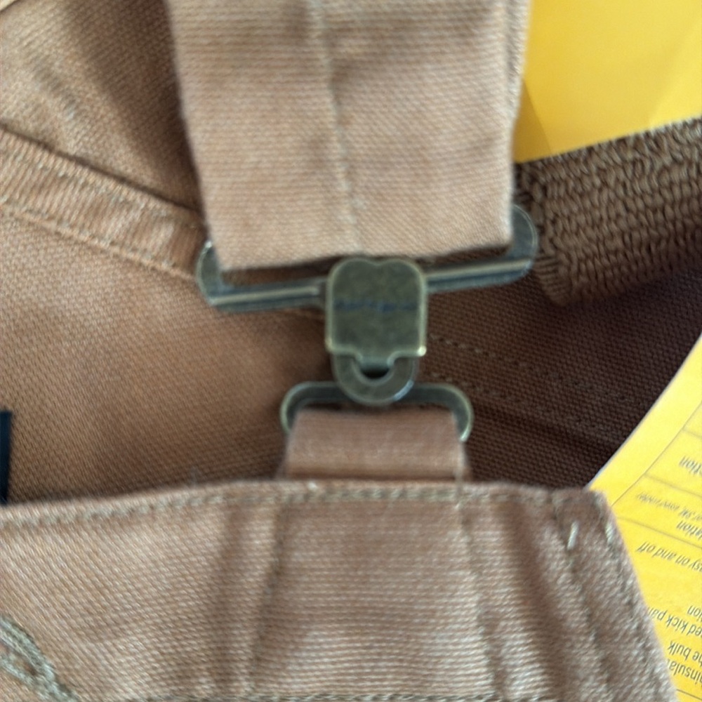 Carhartt Womens Insulated Relaxed Fit Bib Overalls - Picture 9 of 10